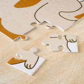 Moody fat laat me alleen legpuzzel (Zijkant)