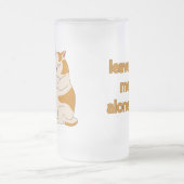 Moody fat laat me alleen matglas bierpul (Center)