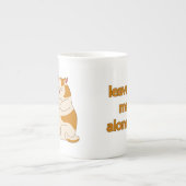 Moody fat laat me alleen porselein kop (Voorkant)