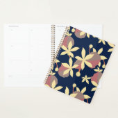 Moody Floral Blush en Blue Planner (Display)