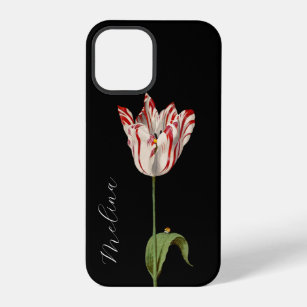 Moody Floral Chic  Flower iPhone 12 Pro Hoesje