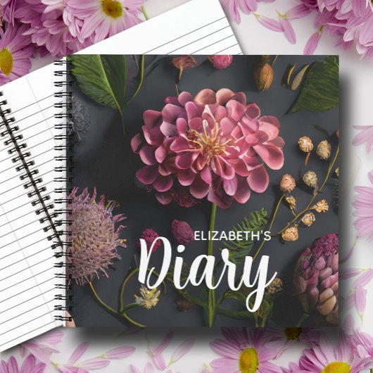 Moody Floral Dagboek Notitieboek
