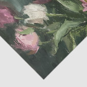 Moody Floral Tulpen Tissuepapier (Detail)