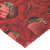 Moody Florals Black en Burgundy Tafelkleed (Gekanteld)