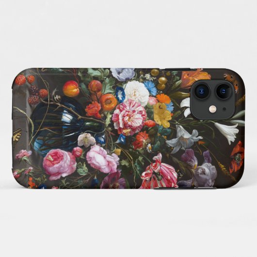 Moody Florals Flower Night Rozen Bouquet Case-Mate iPhone Case (Achterkant (horizontaal))