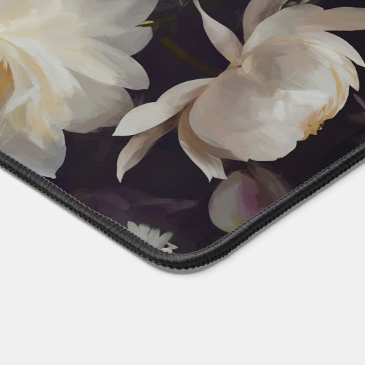 Moody Flowers Dahlia's en Rozen Bureaumat (Hoek)