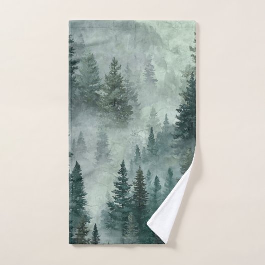 Moody Forest Bad Handdoek (Handdoek)