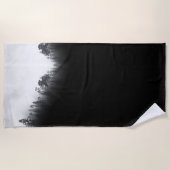 Moody Forest Douchegordijn Strandlaken (Voorkant)