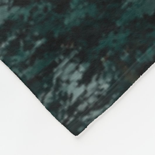 Moody Forest Fleece Deken (Hoek)