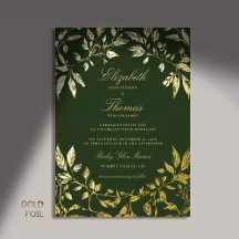 Moody Forest gebladerte Lijst Modern Classic Weddi