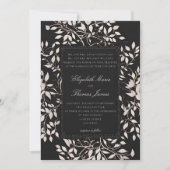 Moody Forest gebladerte traditionele klassieke bru Kaart (Voorkant)