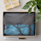 Moody Forest Gnarled Trees Decoupage Tissuepapier (Geschenk)