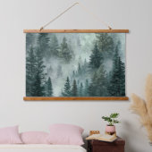 Moody Forest  Hangend Wandkleed (Slaapkamer)