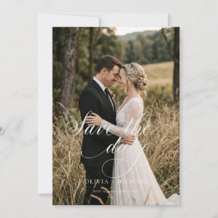 Moody Forest Save the Date Fotokaart Kaart