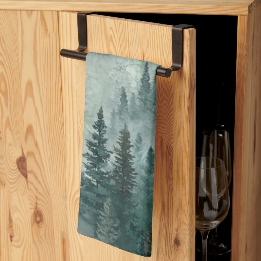 Moody Forest  Theedoek (Derde Gevouwen)