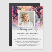 Moody Foto Sympathie Uitvaartgebed Kaart (Voorkant / Achterkant)