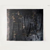 Moody Gothic Dark Alter Tafel & Kaarsen XLarge Wandkleed (Voorkant (horizontaal))