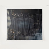 Moody Gothic Dark Veiled Arch & Lantaarns XLarge Wandkleed (Voorkant (horizontaal))