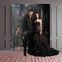 Moody Gothic Dark Wedding Arch & Kaarsen XLarge