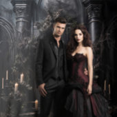 Moody Gothic Dark Wedding Arch & Kaarsen XLarge Wandkleed