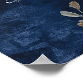 Moody Gothic Floral Wreath Poster (Hoek)