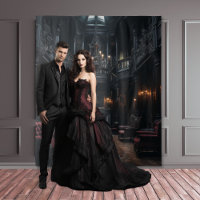 Moody Gothic Mansion Room & Open haard XLarge