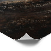 Moody Gothic Moon Art Print Poster (Hoek)