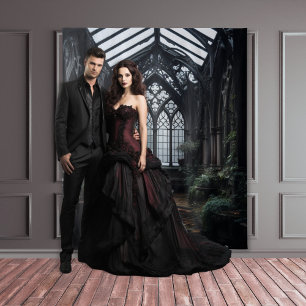 Moody Gothic Mysterious Conservatory Room XLarge Wandkleed