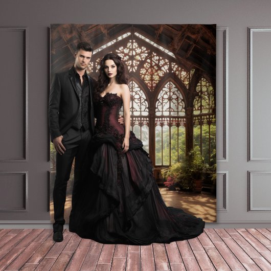 Moody Gothic Zonovergoten Conservatory Room XLarge Wandkleed