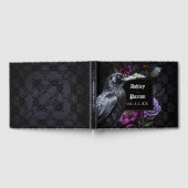 Moody Gotische Bloemen Boeket op Black Lace w / Ra Gastenboek (Volledig)