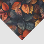 Moody herfst gebladerte laat decoupage tissuepapier (Detail)