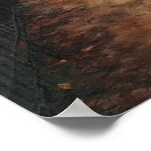 Moody herfststadsgezicht, rustige Herfst Urban Poster (Hoek)