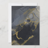 Moody Ink Charcoal Gold Abstract ID988 (Achterkant)