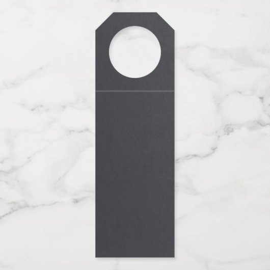 Moody Ink Charcoal Gold Abstract ID988 Flessenhanger (Achterkant)