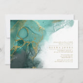 Moody Ink Emerald Goud Vrijgezellenfeest ID988 Kaart (Voorkant)