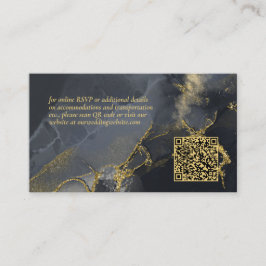 Moody Ink Houtskool Goud Abstracte Website ID988 Informatiekaartje