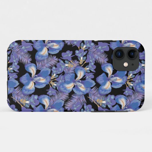 moody iris Case-Mate iPhone case (Achterkant (horizontaal))