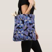 moody iris tote bag (Dichtbij)