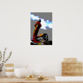 Moody Karting Poster (Keuken)
