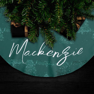 Moody Kerstboom   Dark Midnight Blauwgroen Custom Rok