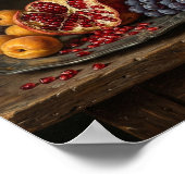 Moody Kitchen Fruit Stilleven II Poster (Hoek)