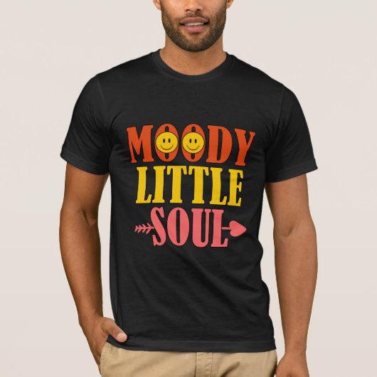 Moody kleine soul t shirt ontwerp (Voorkant)