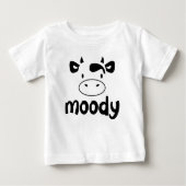 "Moody Koe" Kinder T-Shirt (Voorkant)