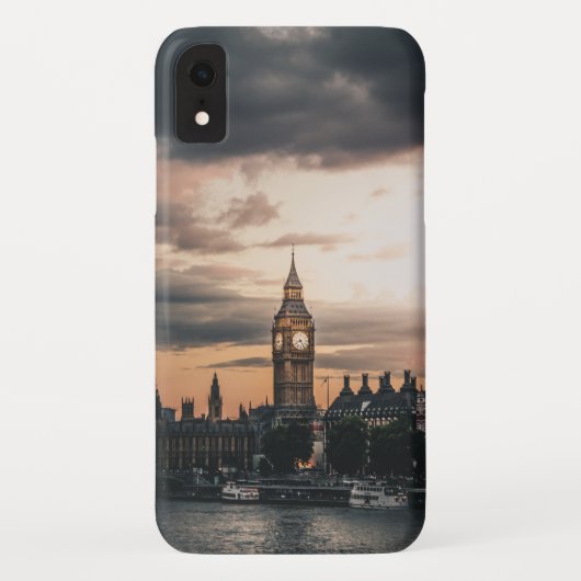 Moody London Big Ben Sunset Case-Mate iPhone Case (Achterkant)