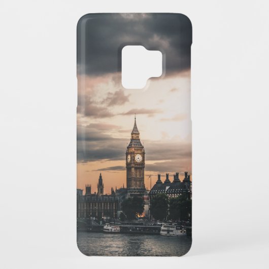 Moody London Big Ben Sunset Case-Mate Samsung Galaxy Hoesje (Achterkant)