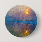 Moody misty sebe sunrise ronde button 7,6 cm (Voorkant)