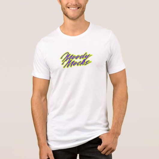 Moody Mocks - Ironic Attitude T-shirt (Voorkant)