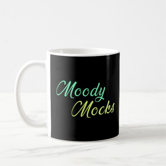 Moody Mocks - Sarcasme en houding in stijl Koffiemok (Links)