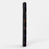 Moody Modern Winter Botanical KerstBlack Case-Mate iPhone Case (Achterkant/rechts)