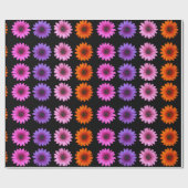 Moody Modern Winter Botanical KerstFloral Cadeaupapier (Vlak)